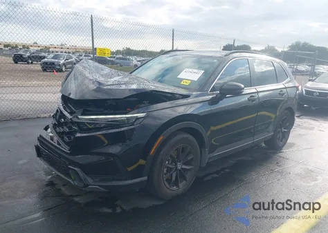 2025 Honda Cr-V Hybrid Sport из США, поврежденный, VIN 7FARS5H52SE005465